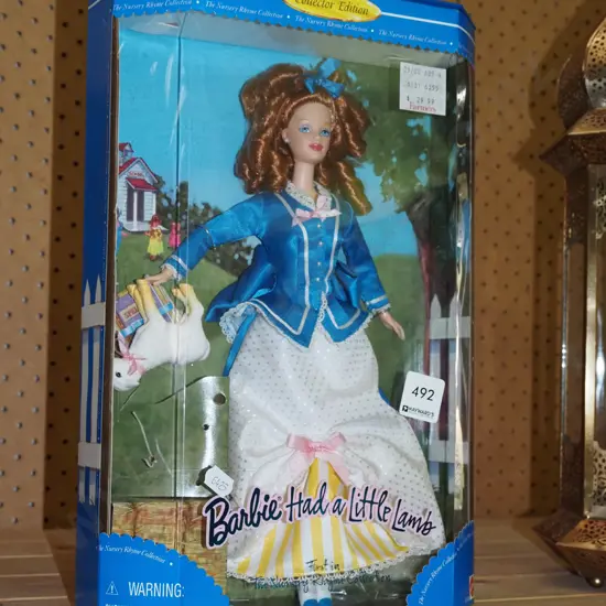 boxed as new  Barbie Had A Little Lamb
