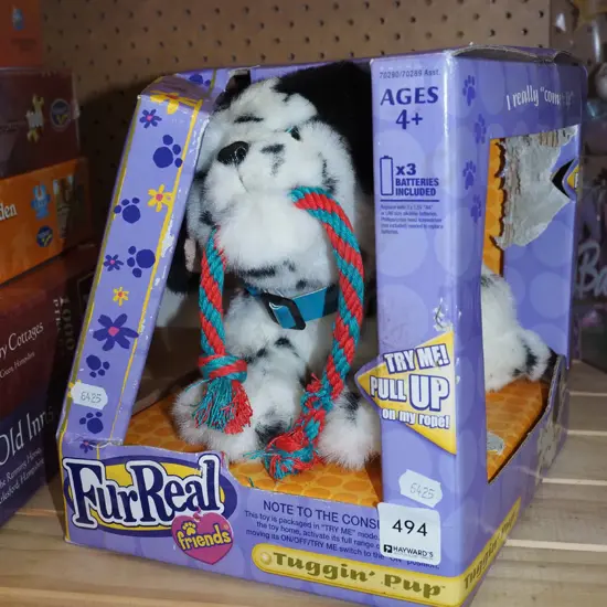boxed FurReal Friends - Tuggin' Pup - boxhas  damage