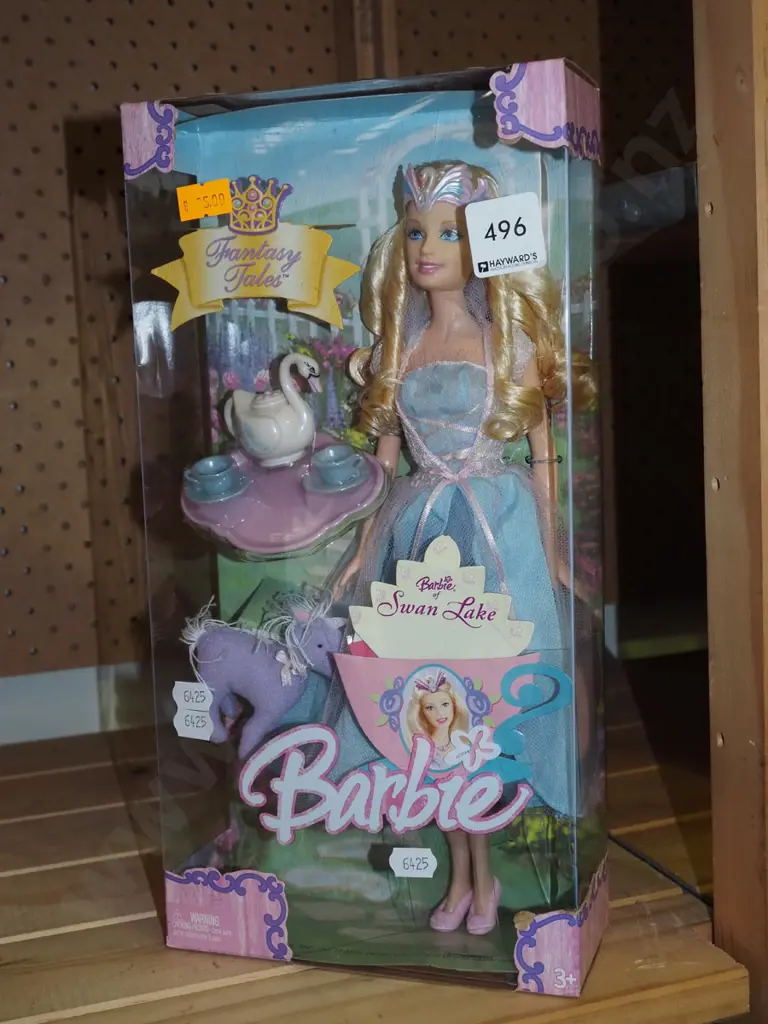 boxed as new Barbie of Swan Lake Image 1++