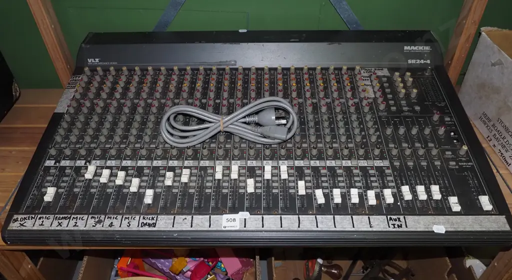 Mackie 24 channel mixing desk - As Is No Returns Image 1++
