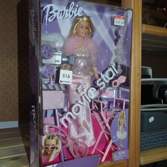 boxed Barbie Movie Star - damage to box