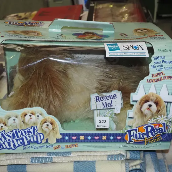 box; as new Fur Real Friends -  My Lost Little Pup