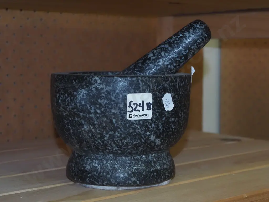 stone mortar and pestle Image 1++