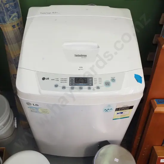 LG Fuzzy Logic top load washing machine