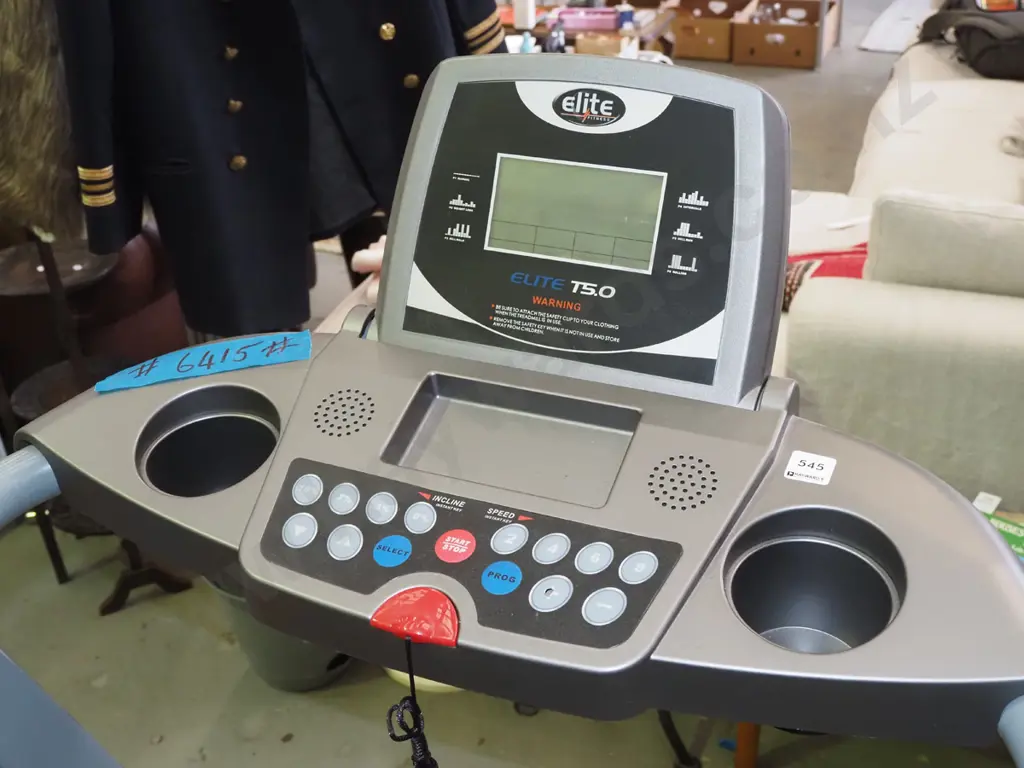 Elite Fitness treadmill Image 1++