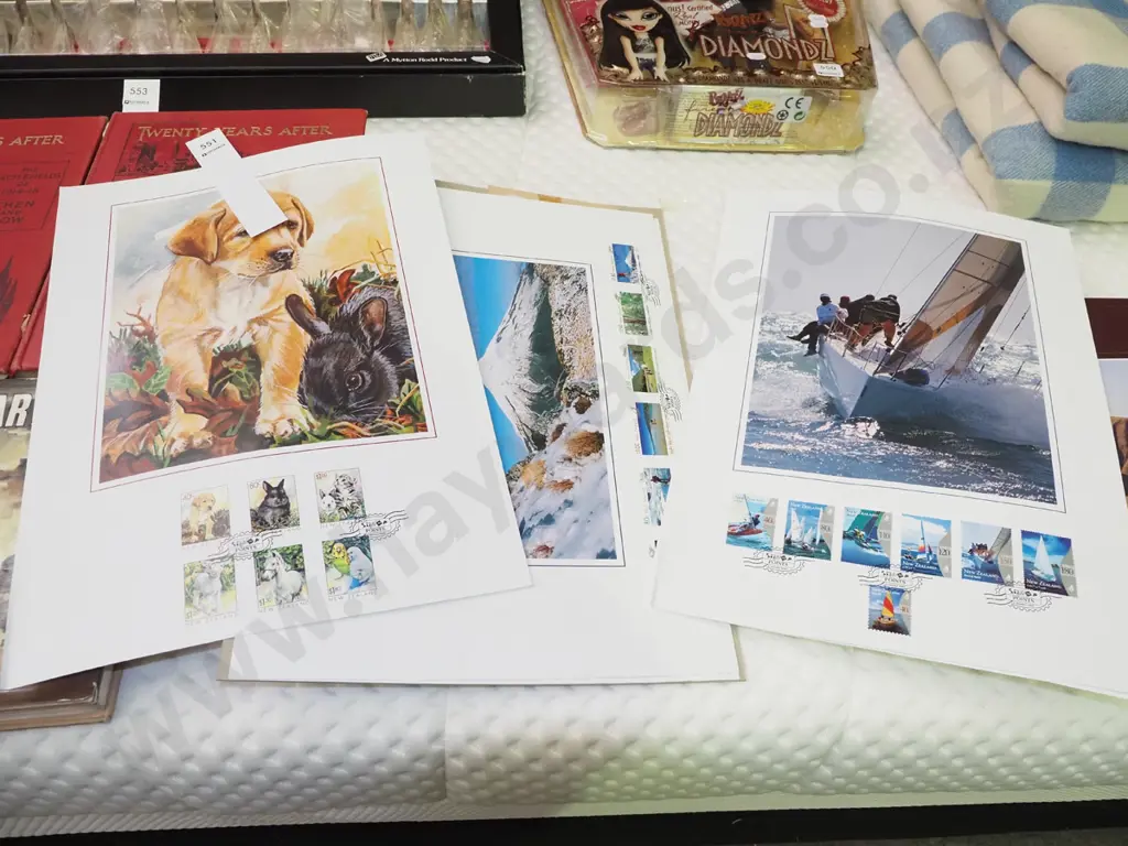 various NZ stamp sets Image 1++