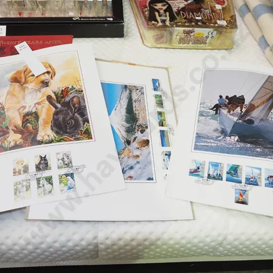 various NZ stamp sets