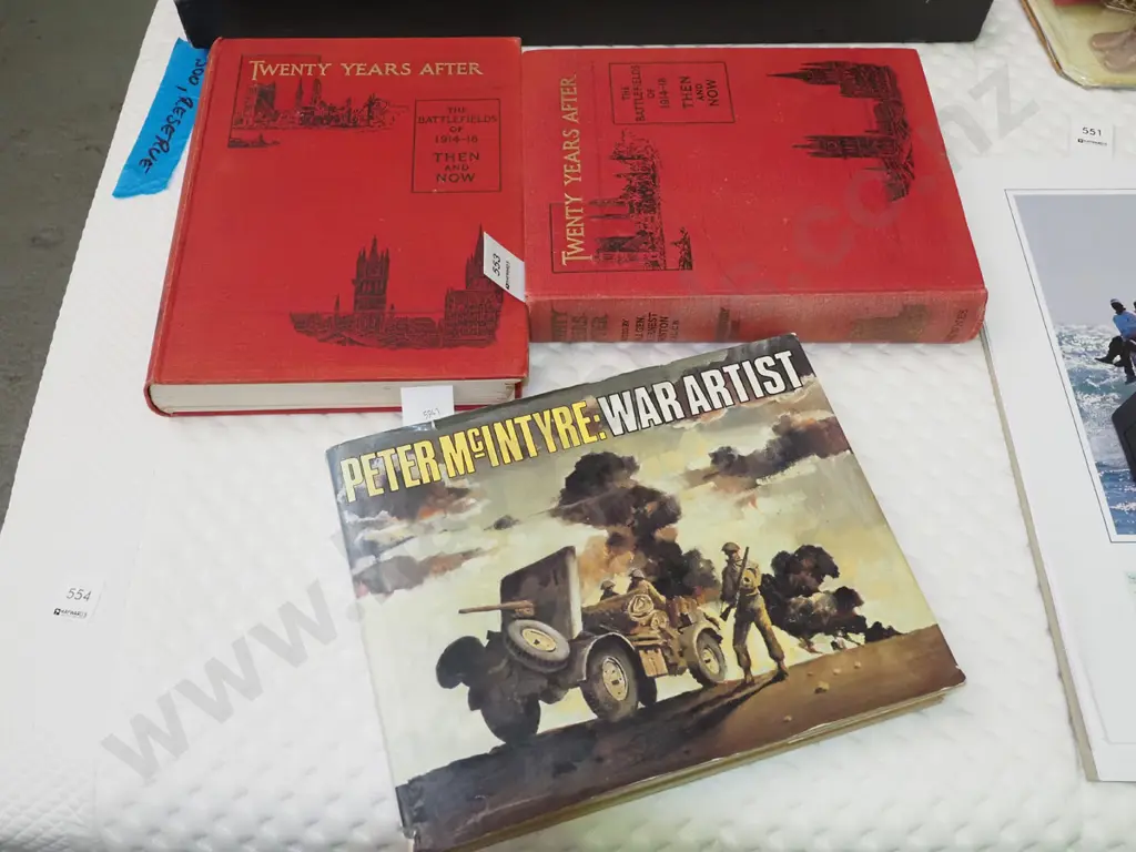 2x volumes of Twenty Years After, Peter McIntyre book Image 1++