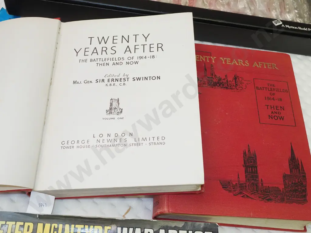 2x volumes of Twenty Years After, Peter McIntyre book Image 1++