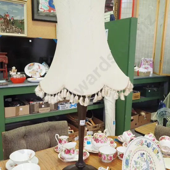 wood based table lamp H840