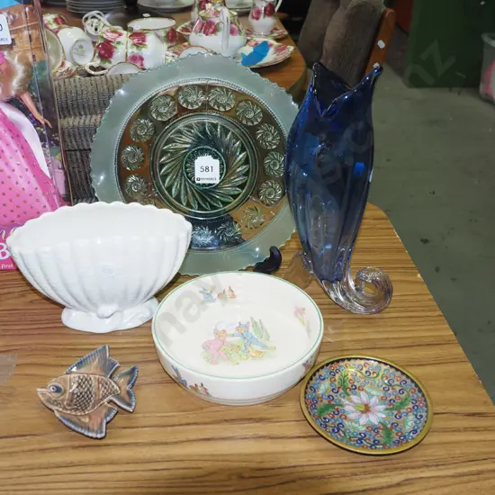 drepession glass bowl, glass vase, bowl etc Vase H245