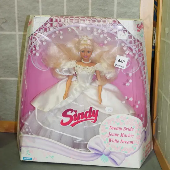 boxed as new Sindy Dream Bride doll