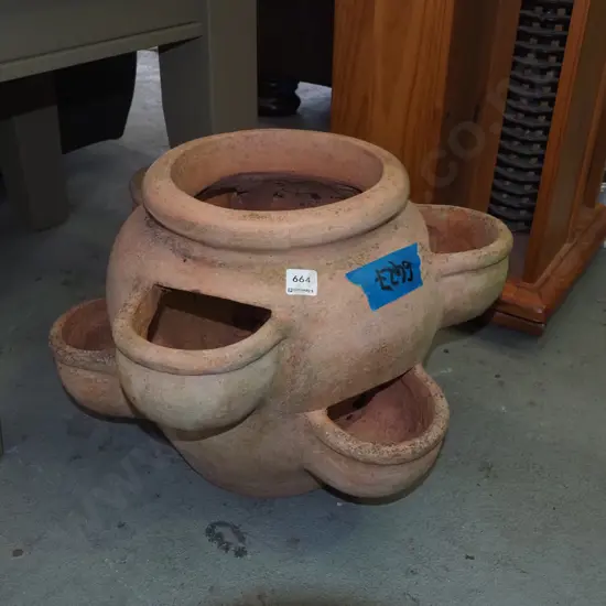 terracotta strawberry planter