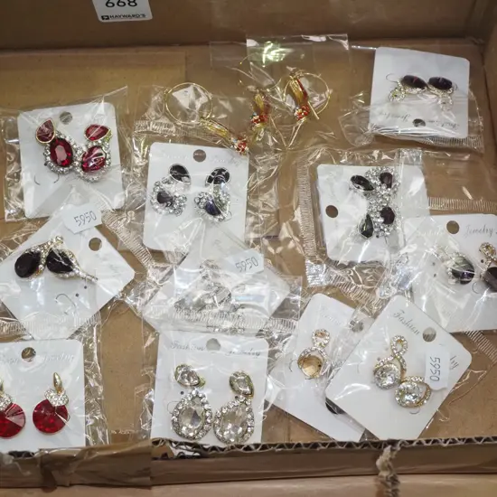 box of costume jewellery