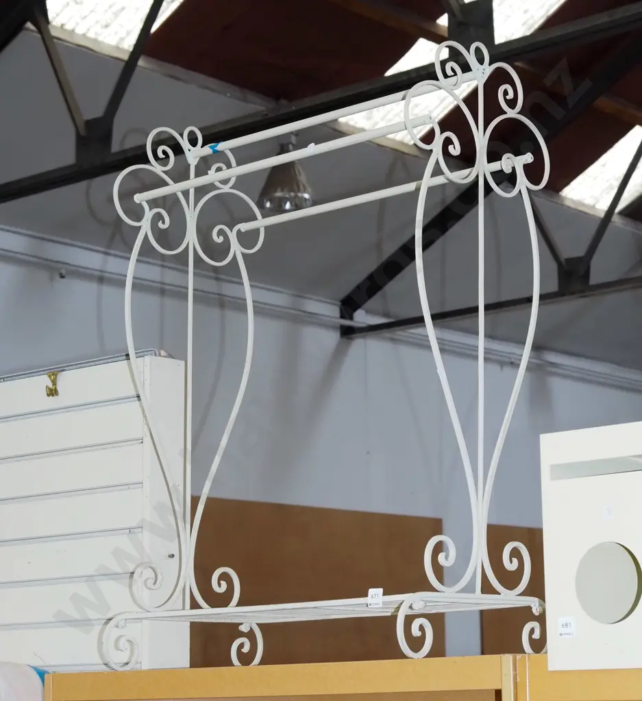 wrought metal towel rail Image 1++