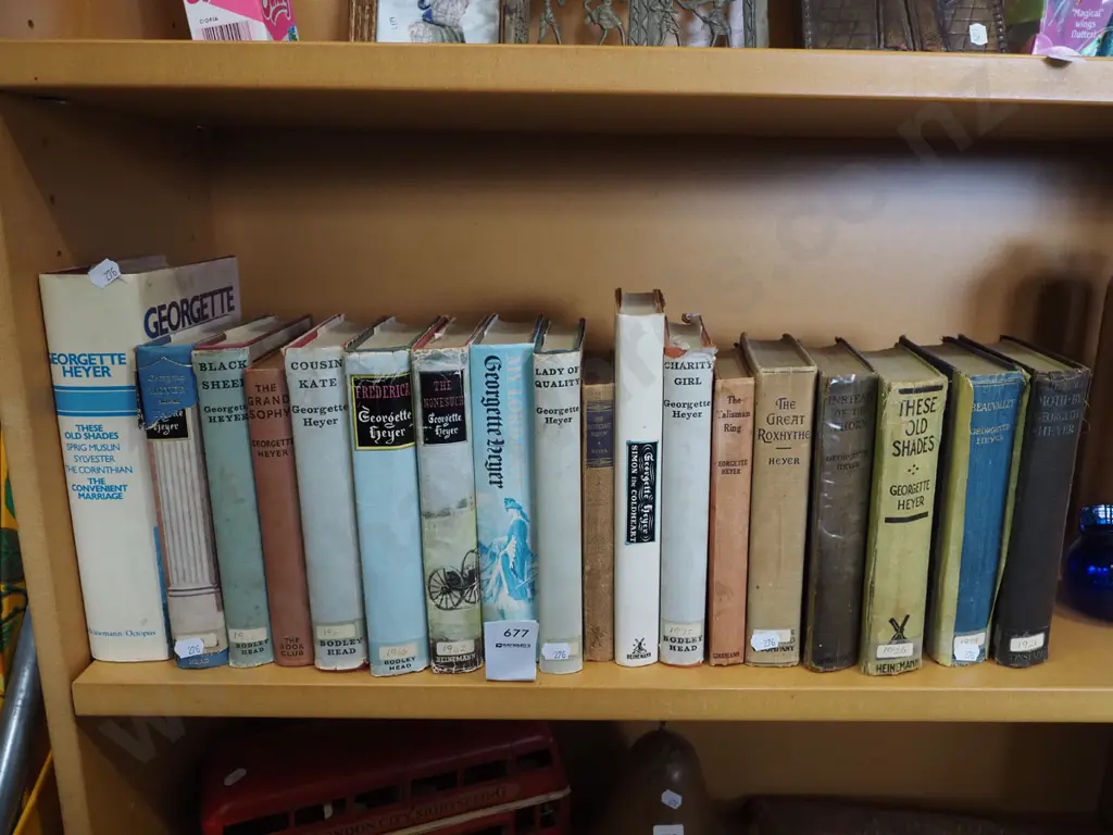 various Georgette Heyer books Image 1++