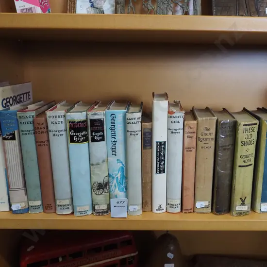 various Georgette Heyer books