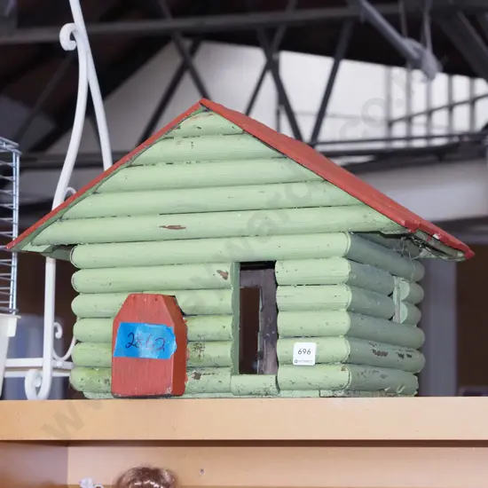 homemade log cabin H340 W340 D480