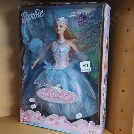 box as new Barbie Swan Lake