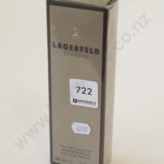 boxed as new  Lagerfeld Classic eau de toilette spray 60ml