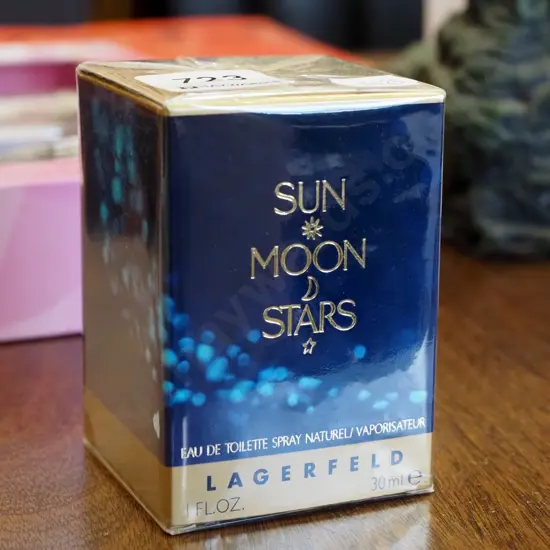 boxed as new Lagerfeld eau de toilette Sun, Moon and Stars 30ml