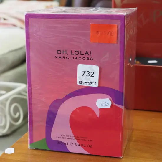 boxed as new Marc Jacobs Oh Lola! eau de parfum 100ml
