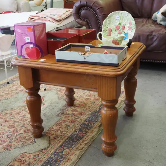 solid pine end table