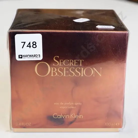boxed as new Calvin Klein Secret Obsession eau de parfum  100ml