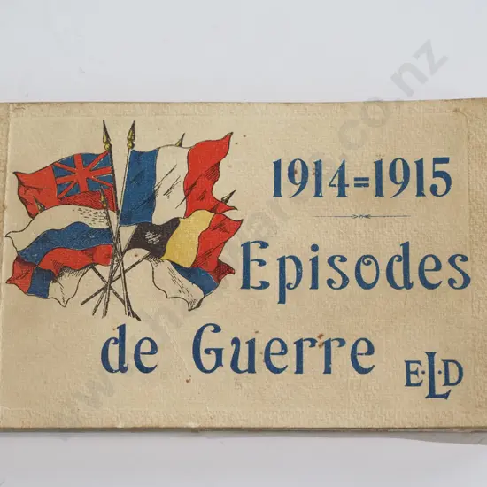 WWI 1914-15 postcard set