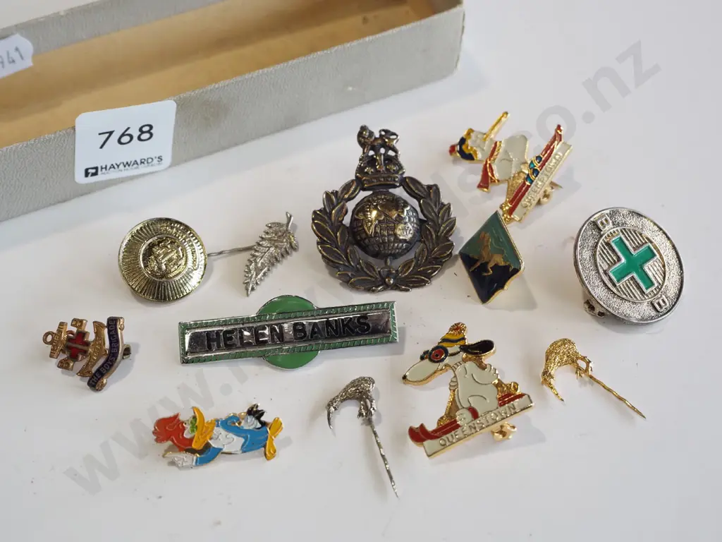 box of badges Image 1++