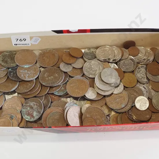 box of coins
