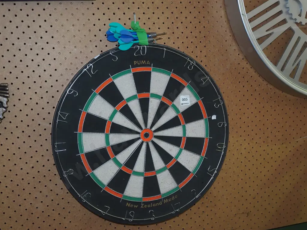 dart board and darts Image 1++