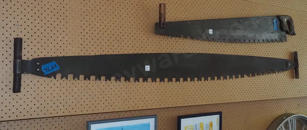 vintage pit saw L1280 Image 1++