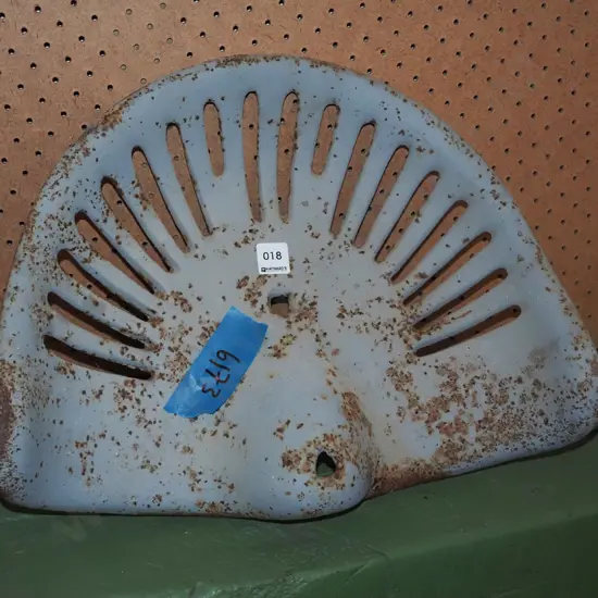 cast iron tractor seat