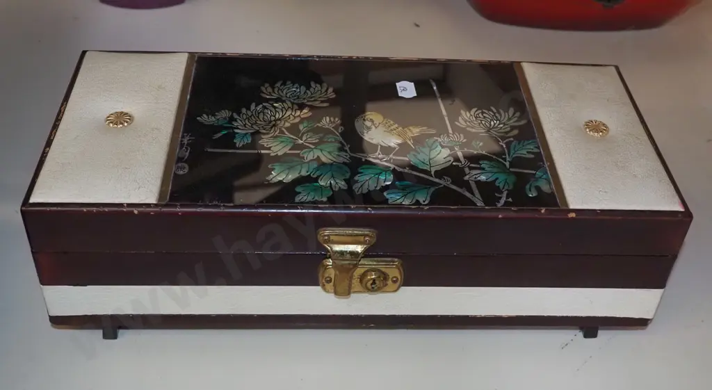 jewellery box; watches, Xmas decorations, heart pendant etc Image 1++