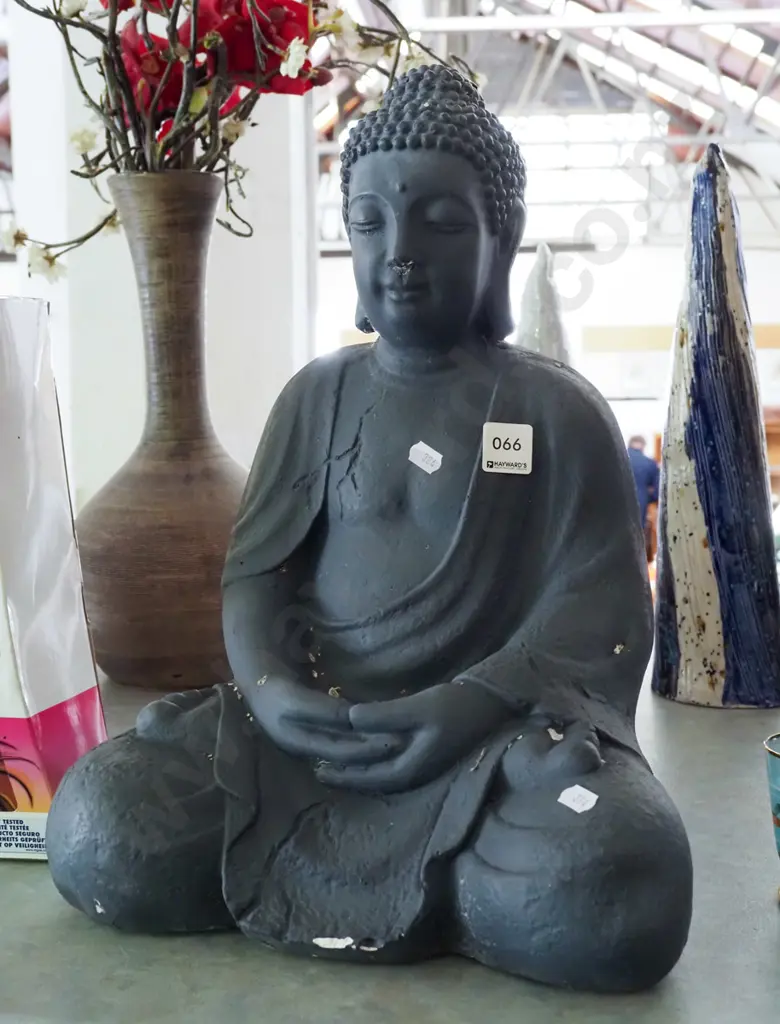 painted plaster buddha H400 Image 1++