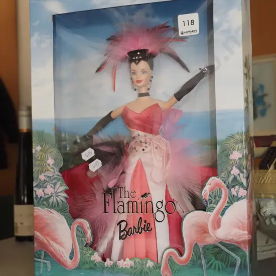 boxed as new Barbie Birds of Beauty Collection - Flamingo Barbie