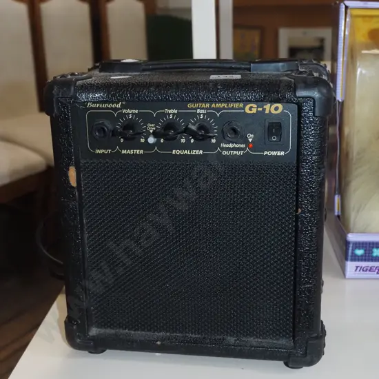 very small Burswood G-10 guitar practice amp