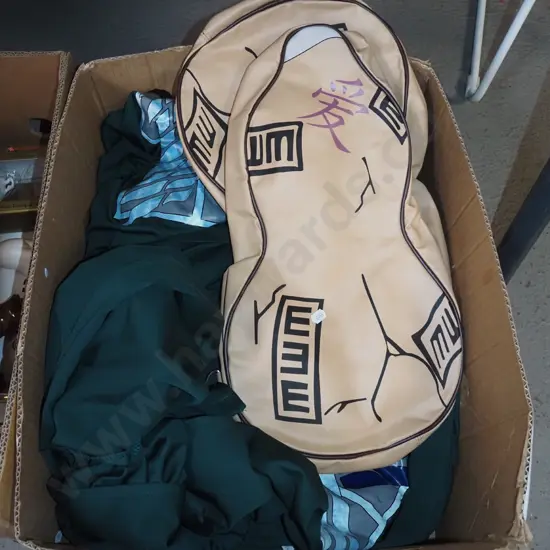 box; anime costumes etc