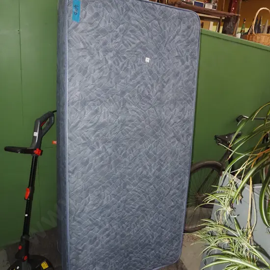 single bed base and mattress