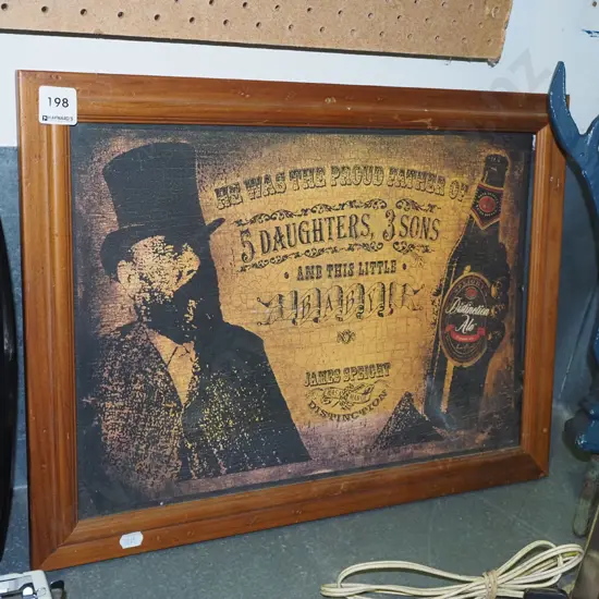 Speights Distinction advertising print