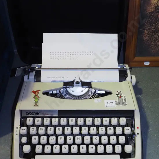 Brother Deluxe 800 typewriter 