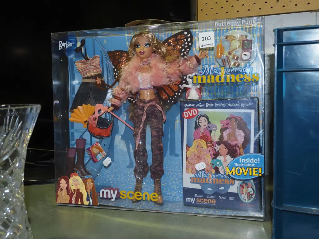 as new boxed Barbie My Scene Masquerade Madness doll Image 1++