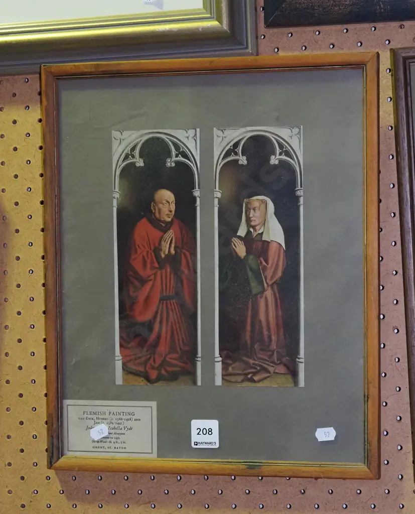 framed print - 15th century Flemish paintings Image 1++
