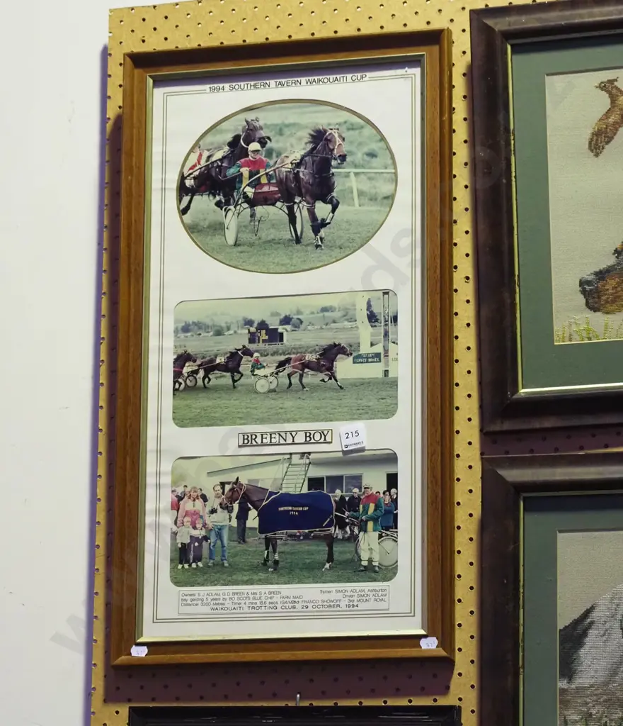 framed Breeny Boy winners photographs Image 1++