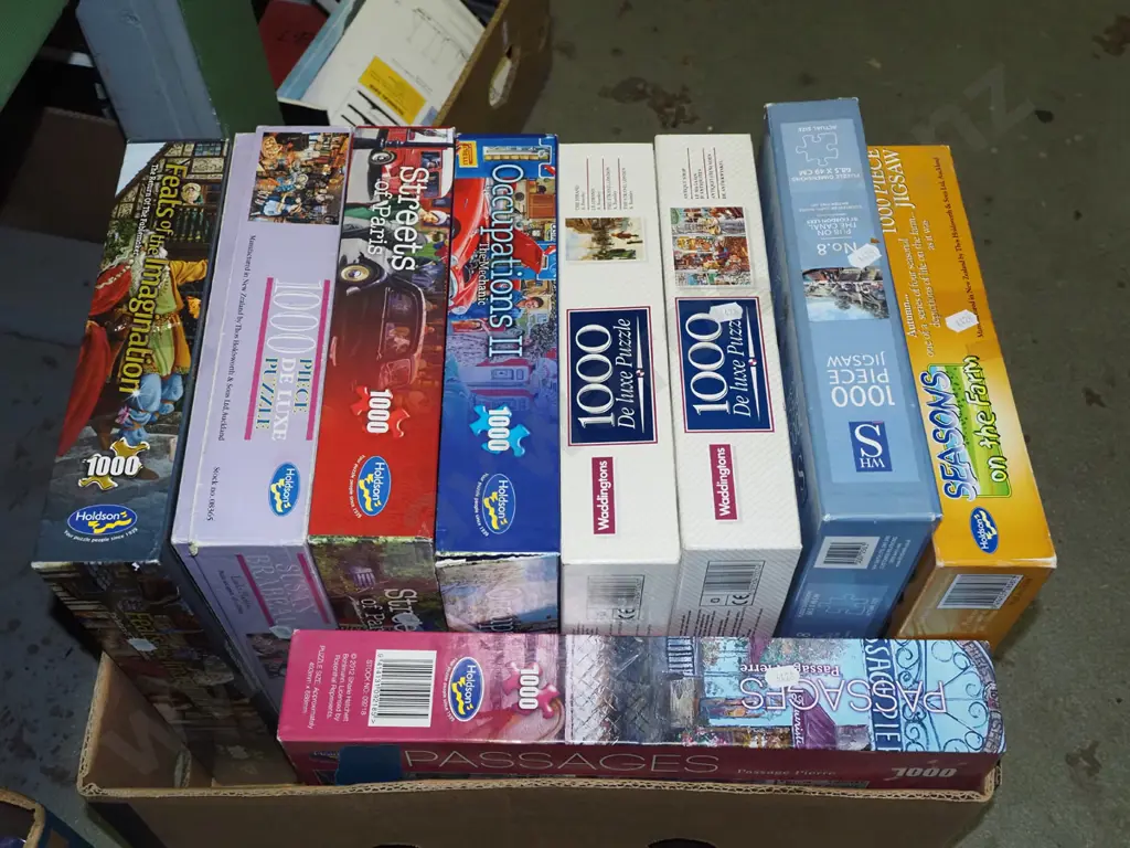 box of puzzles Image 1++