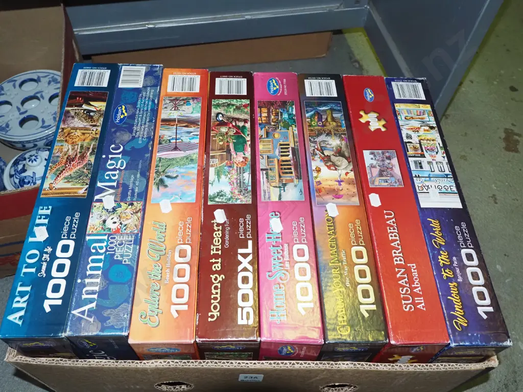 box of puzzles Image 1++