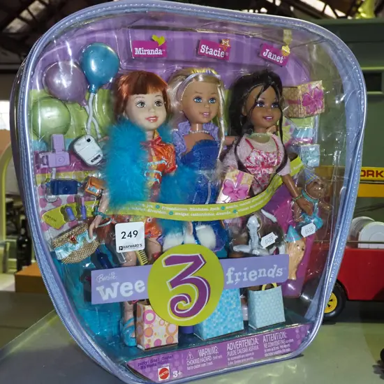 as new bagged Wee 3 Friends dolls