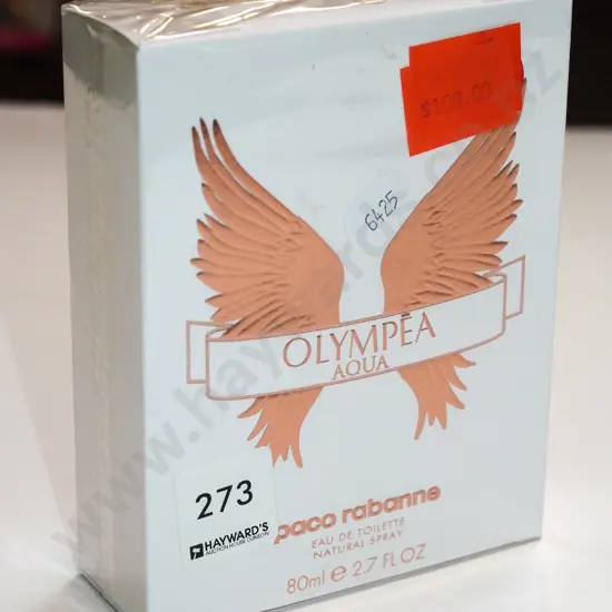 boxed as new Olympea Aqua eau de toilette 80ml