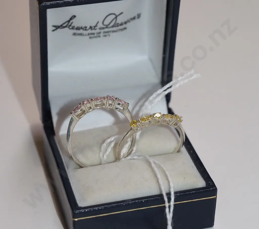 2x sterling silver rings Image 1++